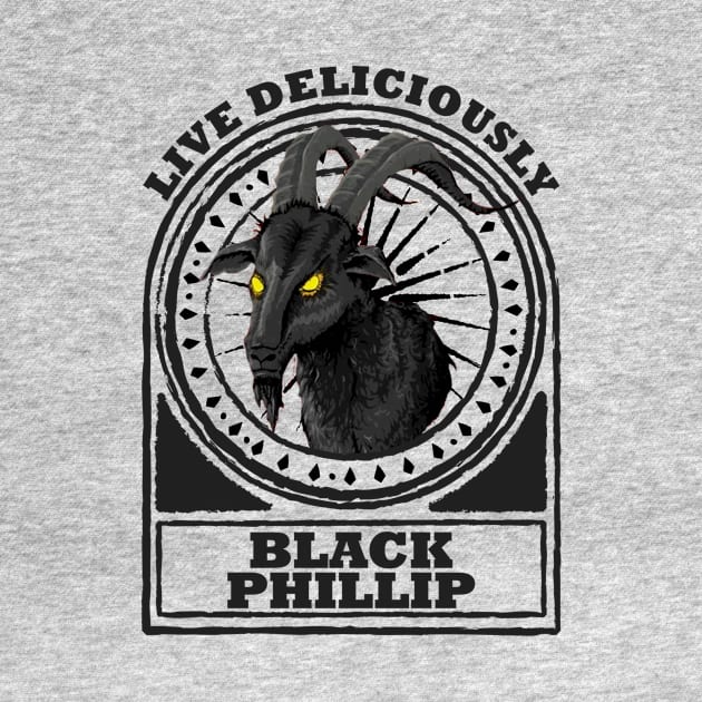 Black Phillip - Live Deliciously by penCITRAan